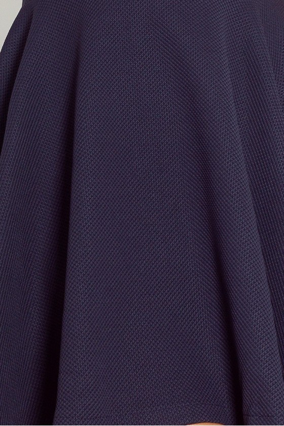 Lacosta - Exclusive asymetrické šaty - tmave modre 66-1