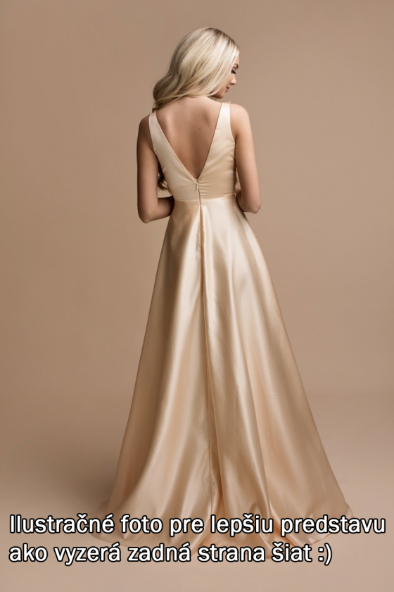 Nádherné svadobné - popolnočné šaty 30143