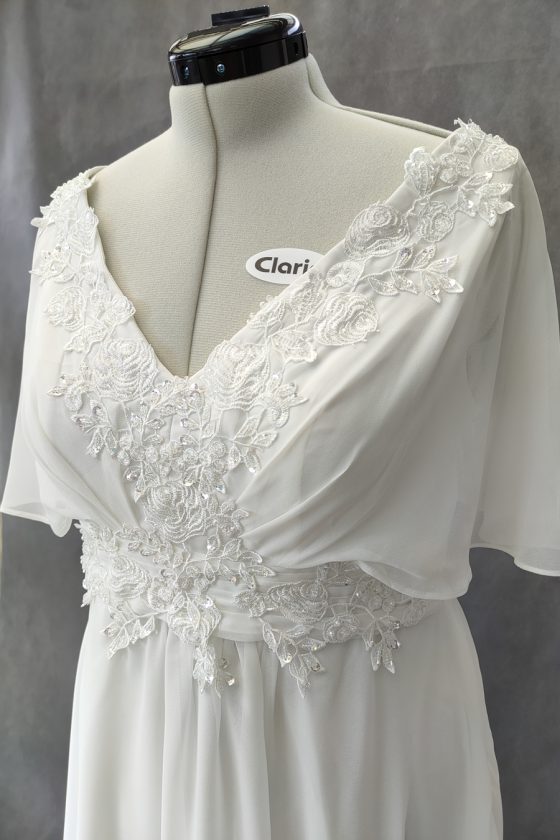 Nádherné svadobné šaty pre moletky 30132