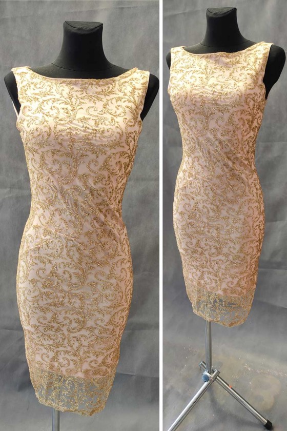 Trblietavé dámske šaty 30150