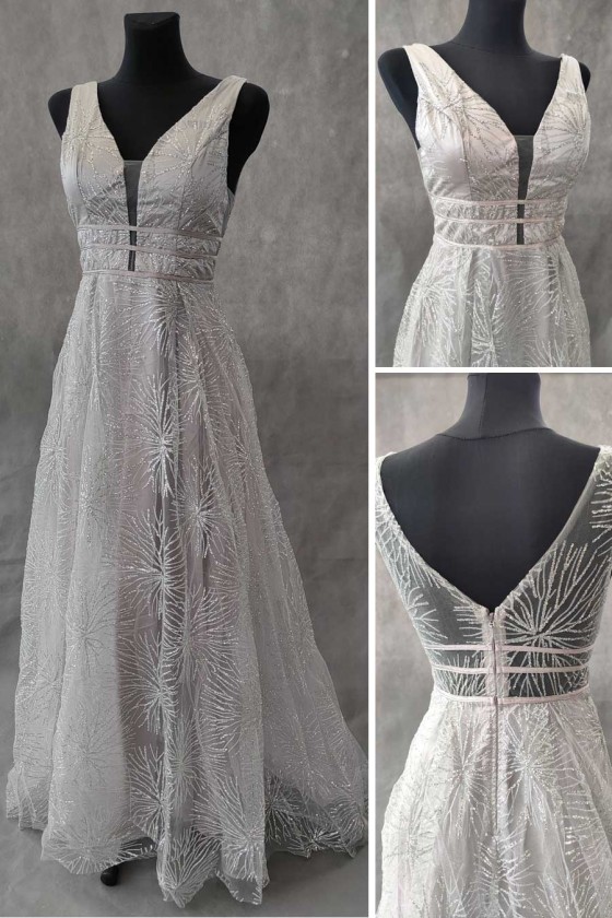 Čarokrásne trblietavé šaty 30162