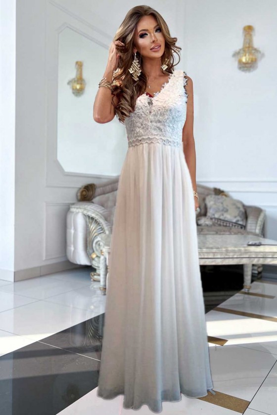 Pôvabné svadobné šaty 30081