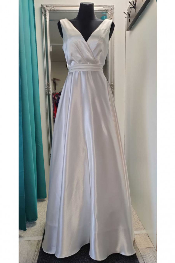 Elegantné svadobné/popolnočné šaty 30082