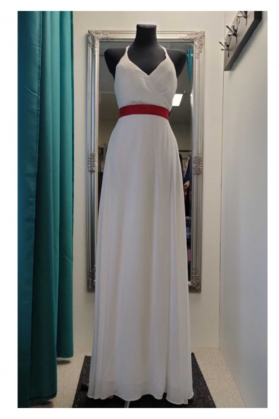 Jednoduché svadobné šaty 30174